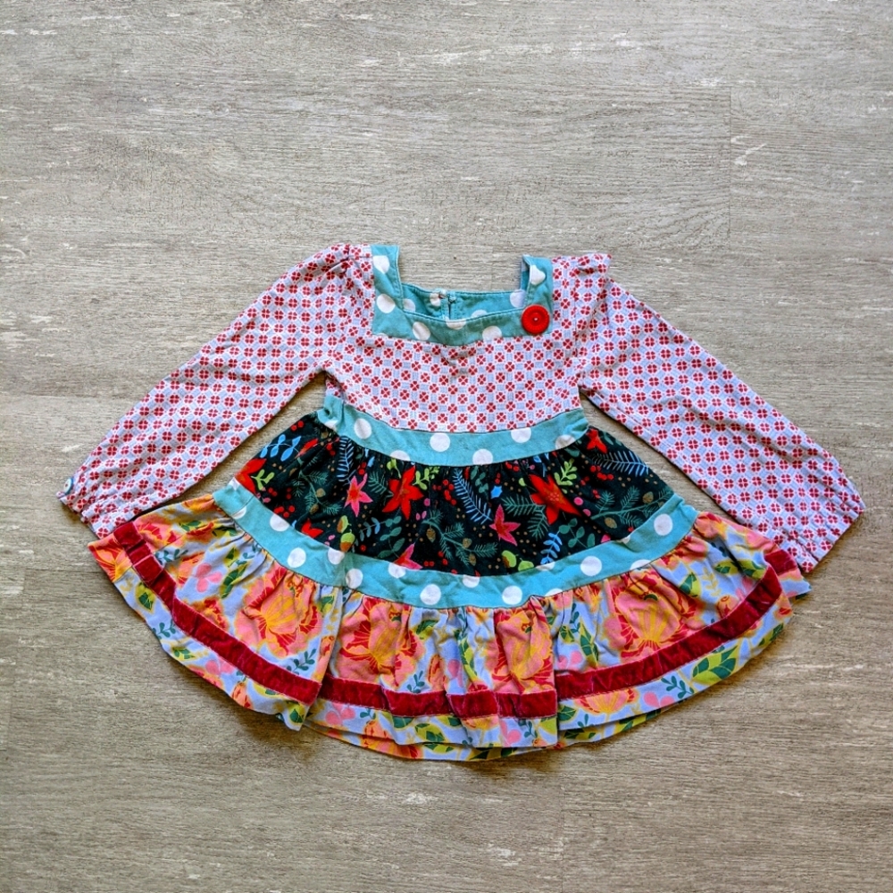 Matilda jane poinsettia dress